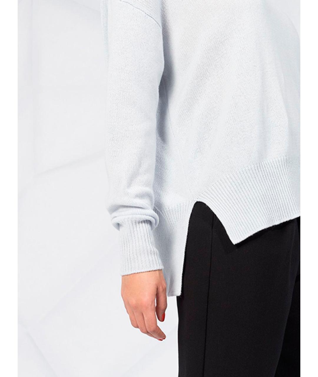 JIL SANDER Серый кашемировый джемпер / свитер, фото 3