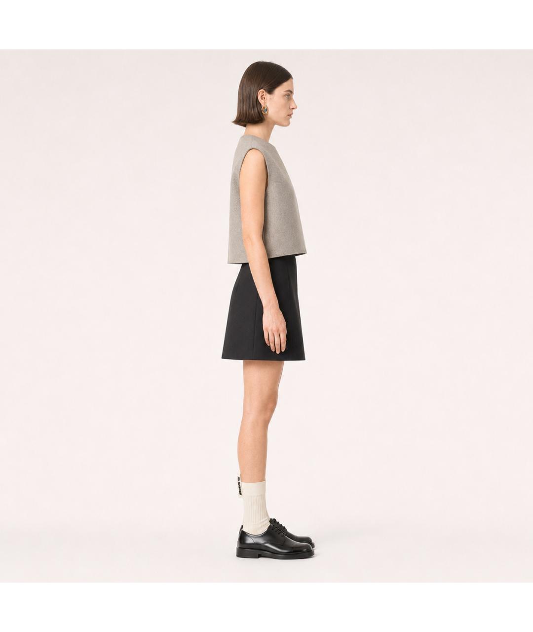JIL SANDER Бежевые носки, чулки и колготы, фото 6