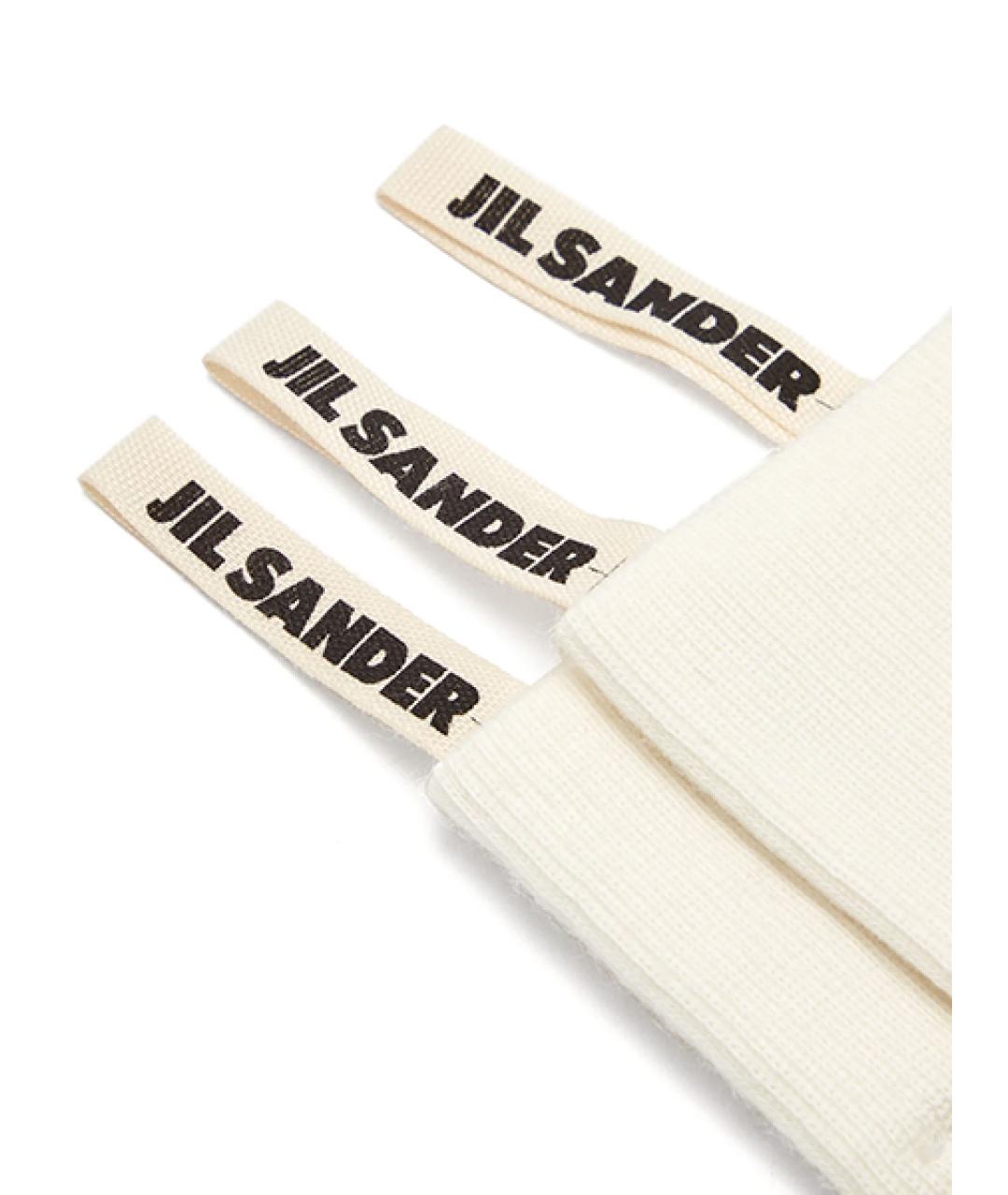 JIL SANDER Бежевые носки, чулки и колготы, фото 5