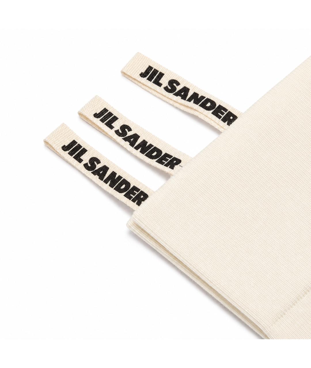 JIL SANDER Бежевые носки, чулки и колготы, фото 3