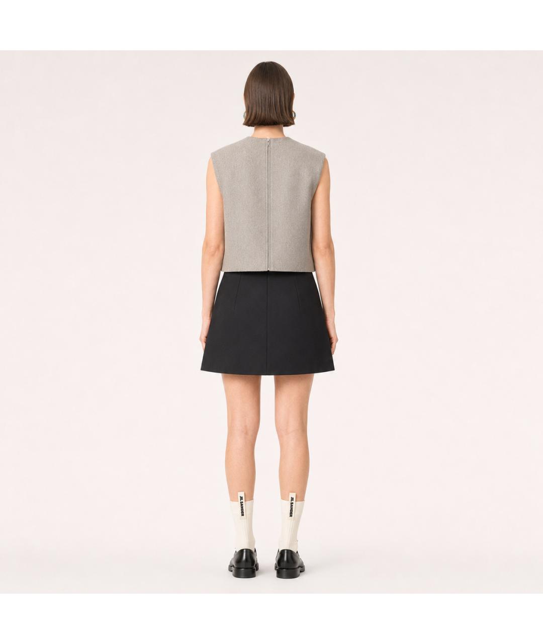 JIL SANDER Бежевые носки, чулки и колготы, фото 5
