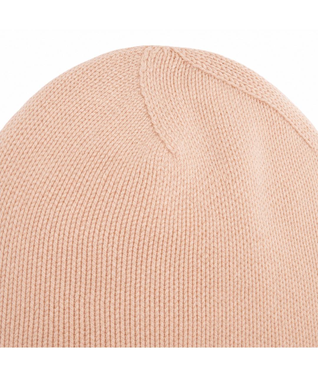 JIL SANDER Бежевая кашемировая шапка, фото 2