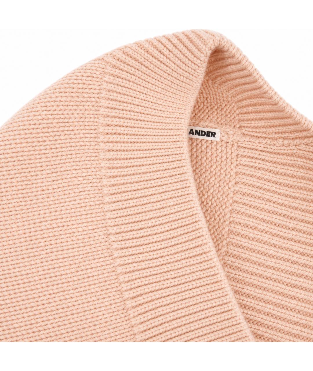 JIL SANDER Бежевая кашемировая шапка, фото 3