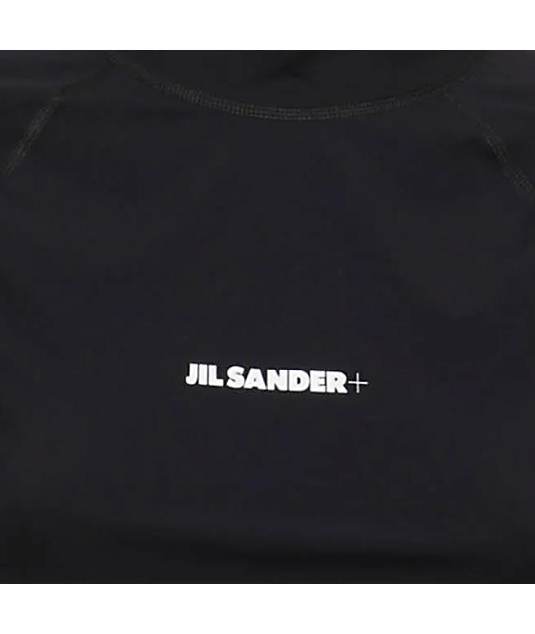 JIL SANDER Черная полиамидовая водолазка, фото 3