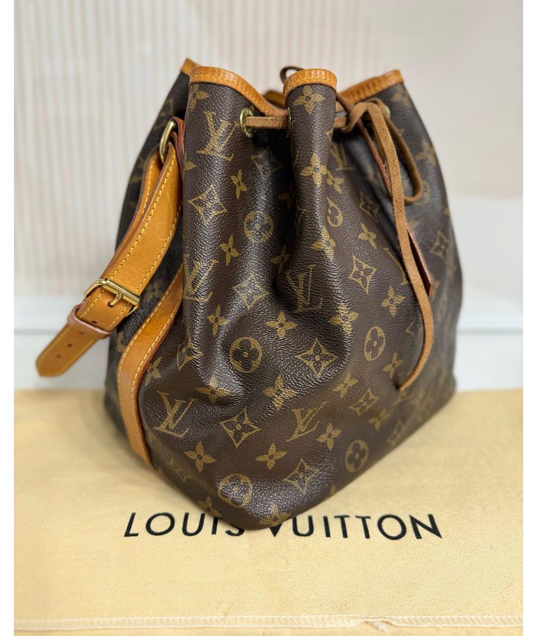 LOUIS VUITTON Коричневая сумка тоут, фото 2