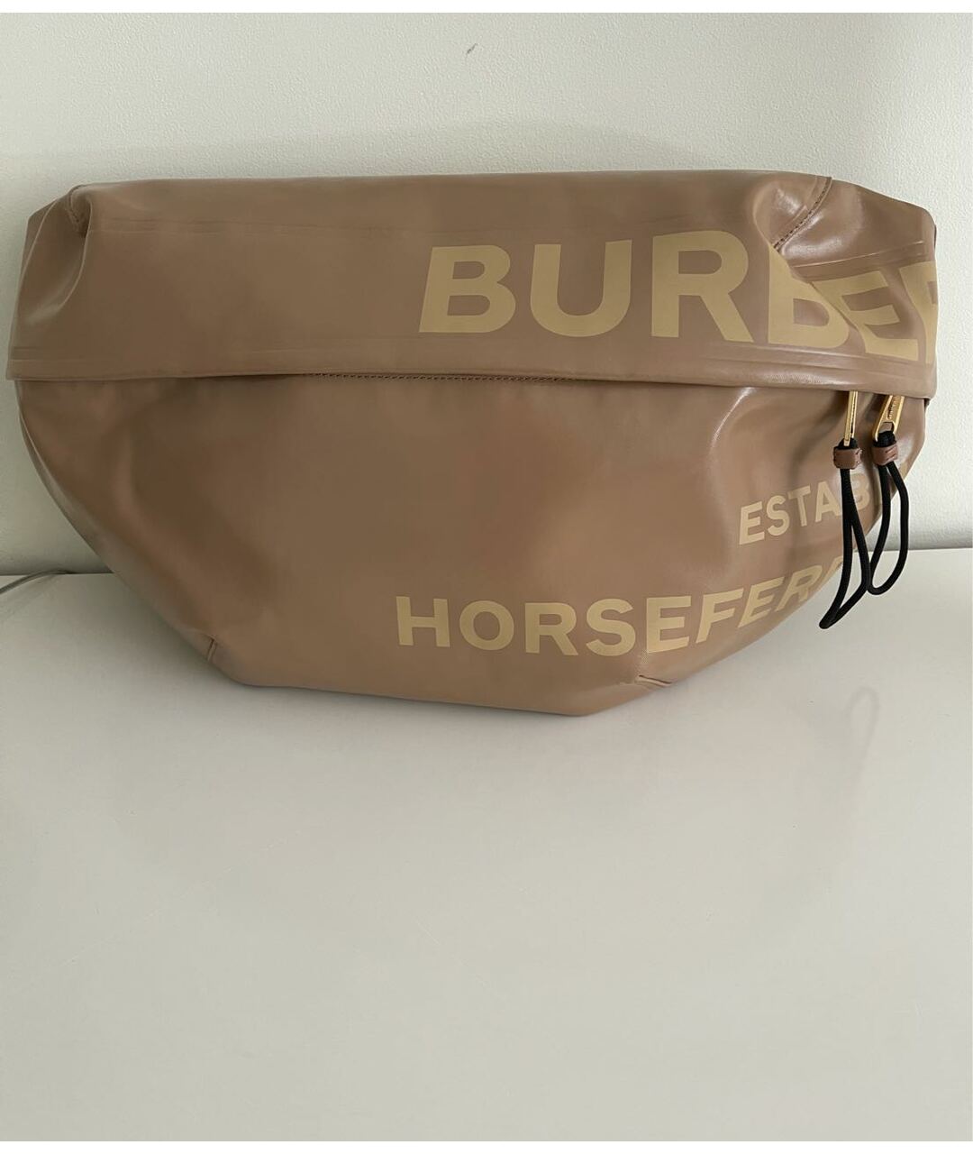BURBERRY Бежевая сумка на плечо, фото 5