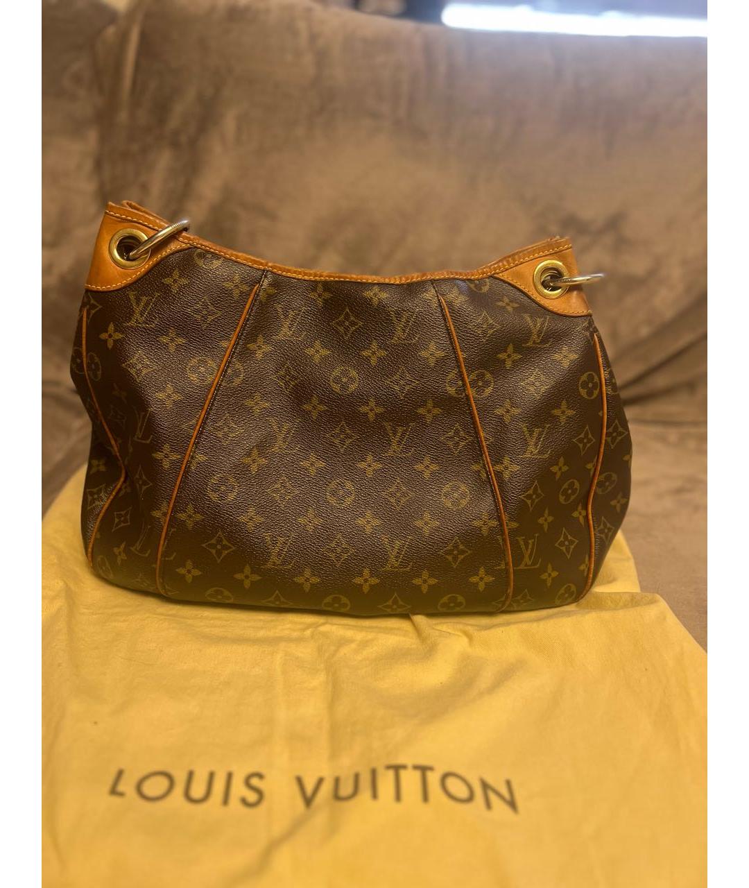 LOUIS VUITTON Коричневая сумка тоут, фото 3