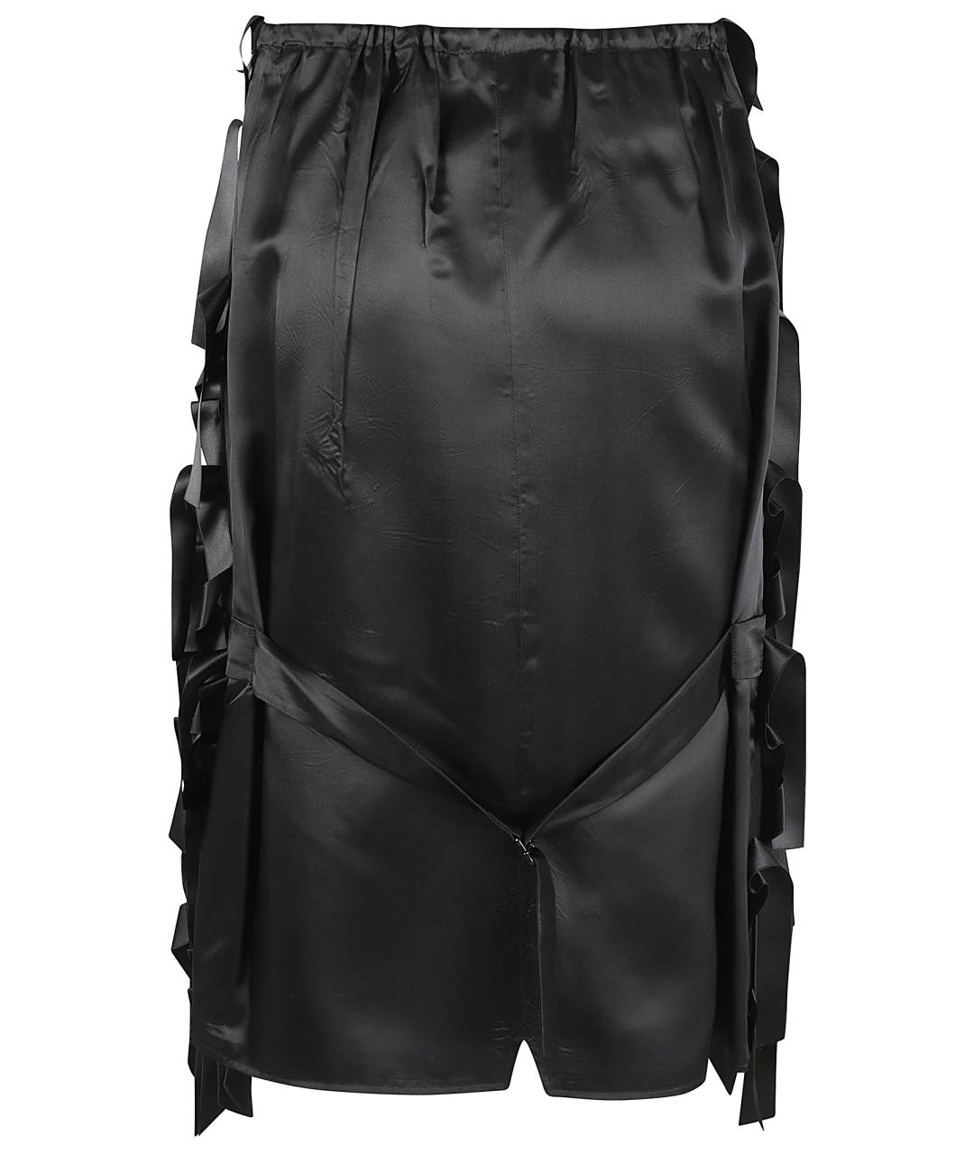 PRADA Черная юбка миди, фото 3