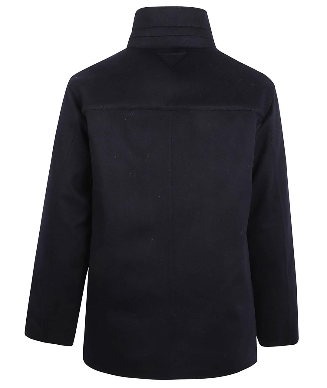 PRADA Темно-синяя кашемировая куртка, фото 3
