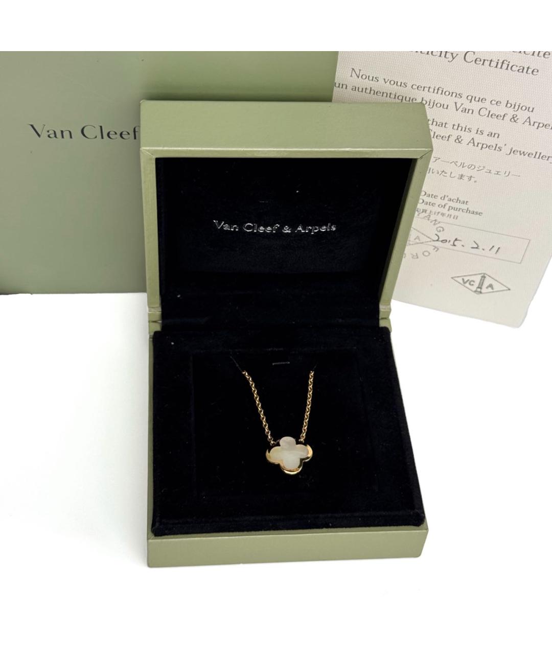 VAN CLEEF & ARPELS Золотое колье из желтого золота, фото 2
