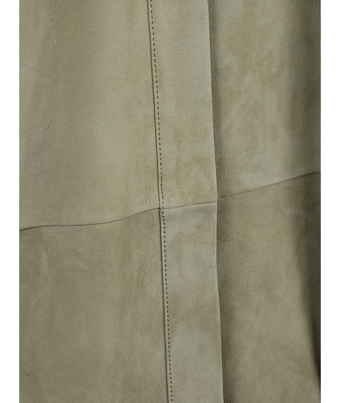 LOEWE Бежевая замшевая рубашка, фото 2