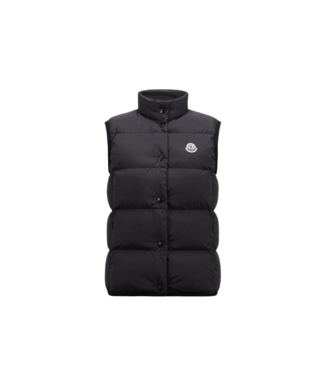 MONCLER Черный жилет, фото 1