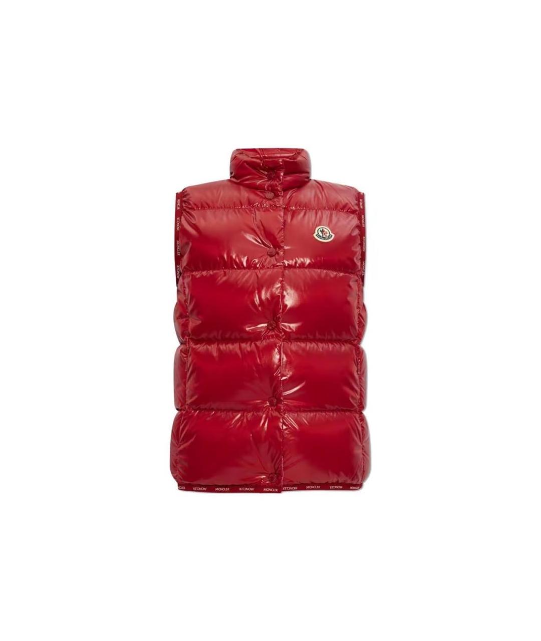 MONCLER Красный жилет, фото 1