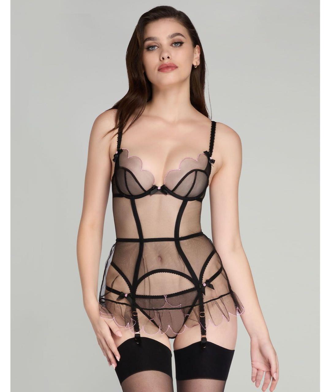 AGENT PROVOCATEUR Черный корсеты, фото 3