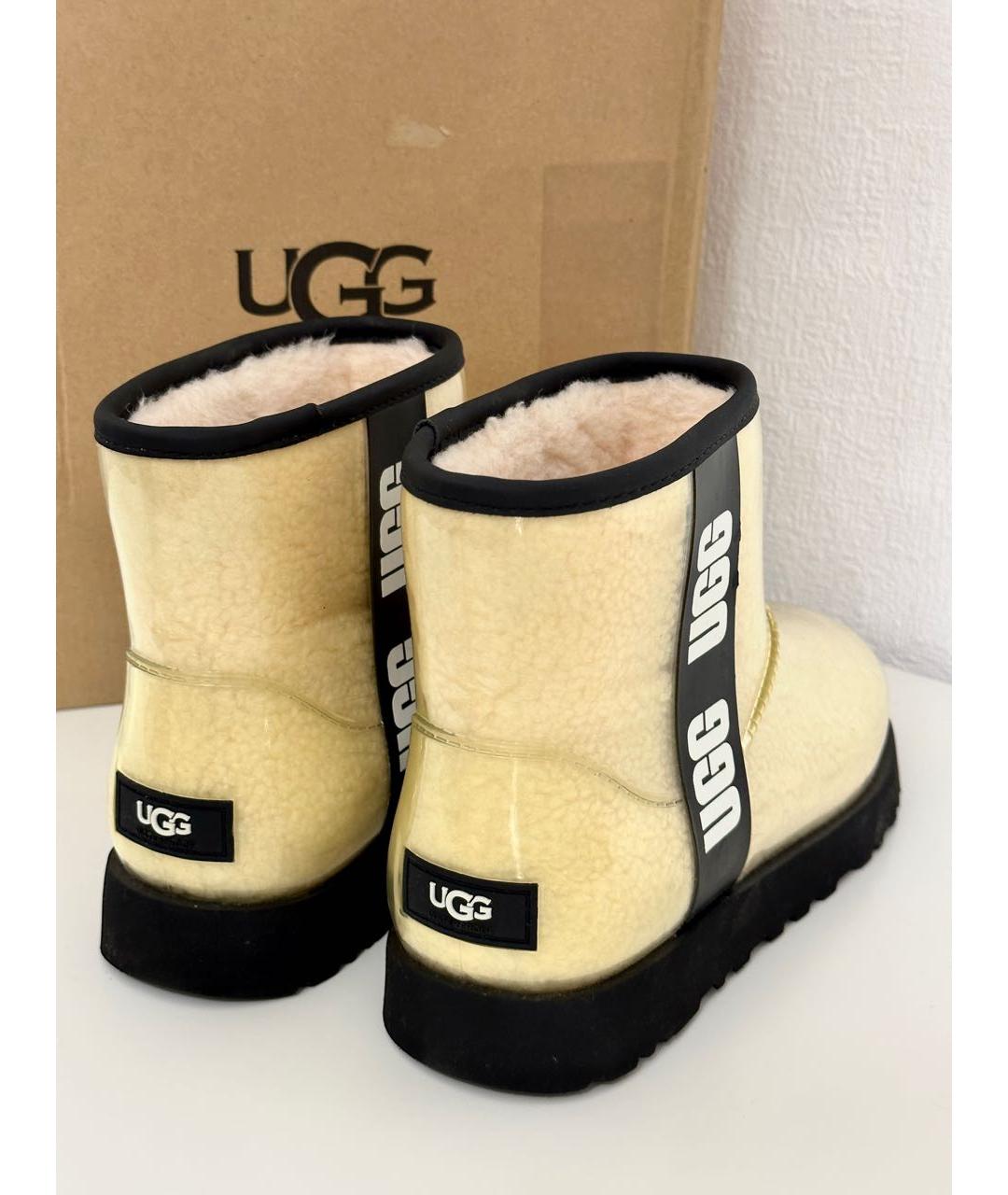 UGG AUSTRALIA Бежевые ботинки, фото 8