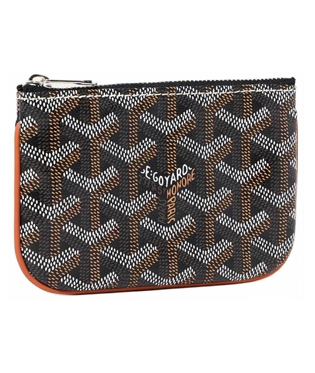 GOYARD Оранжевая ключница, фото 1