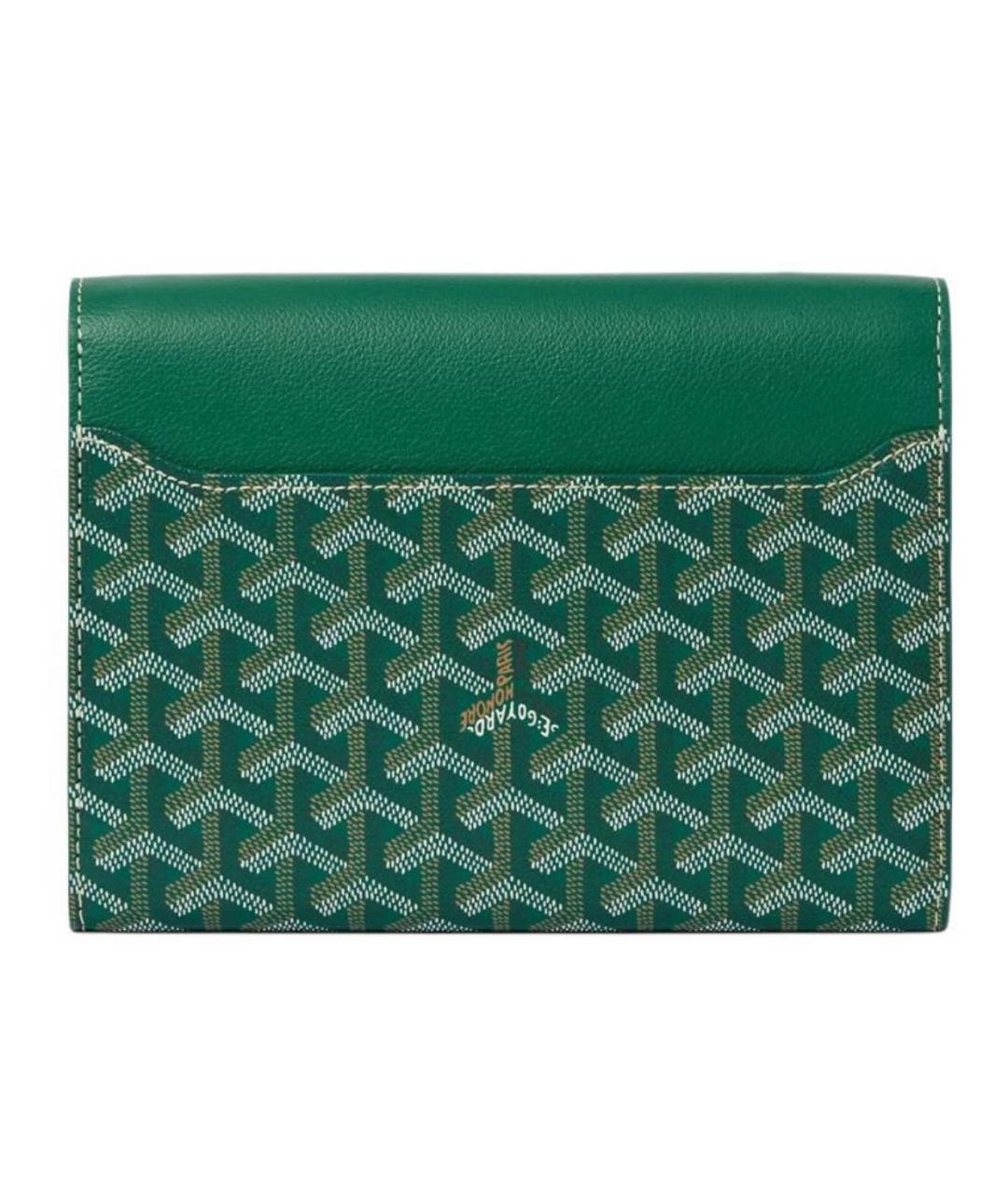 GOYARD Зеленая сумка на плечо, фото 3