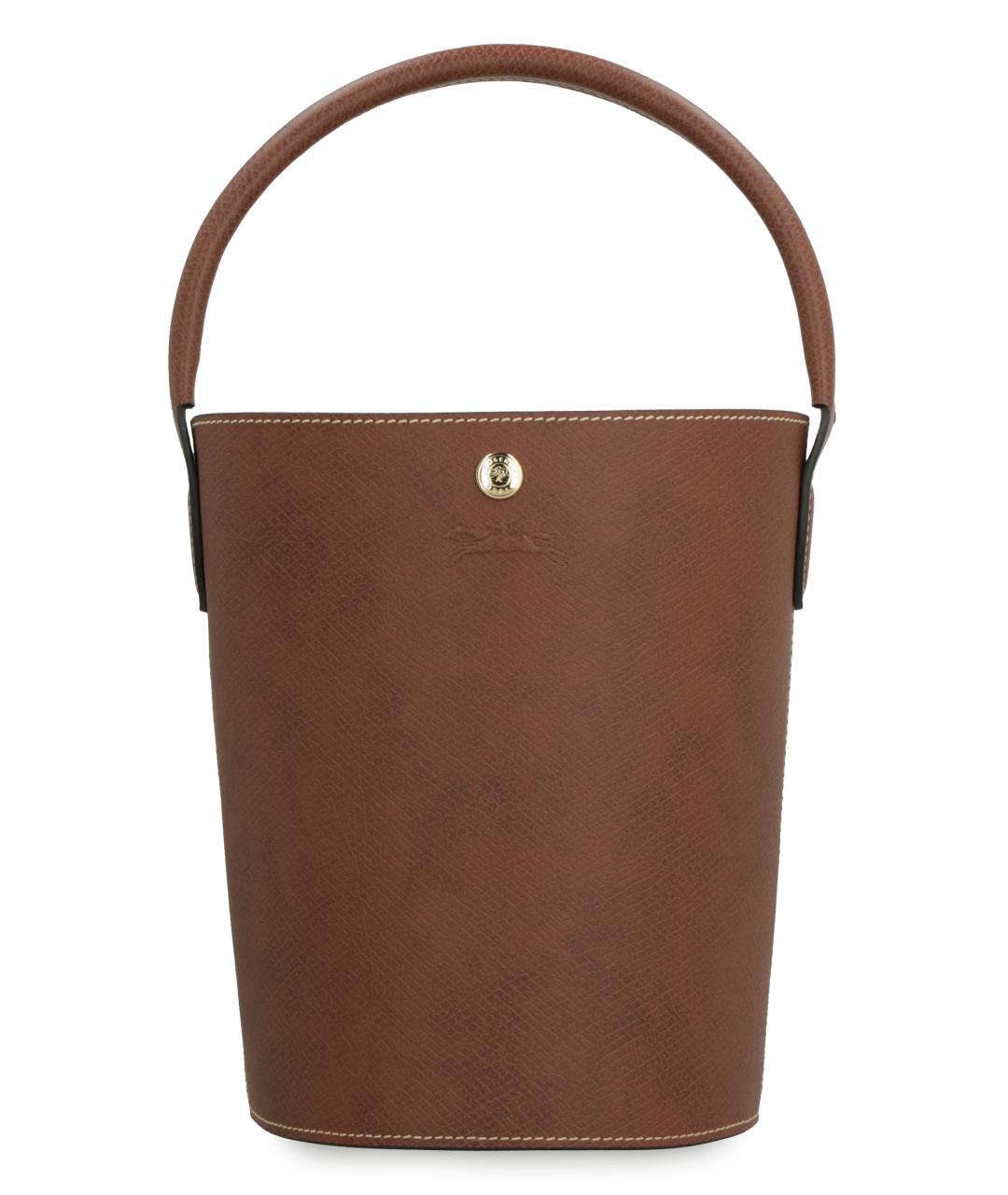 LONGCHAMP Коричневая сумка тоут, фото 2
