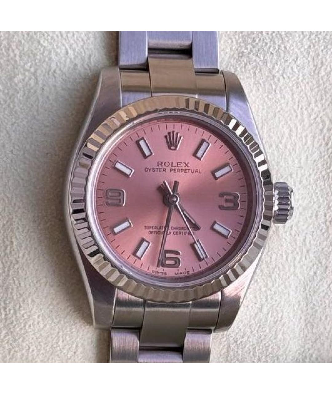 ROLEX Белые часы, фото 3