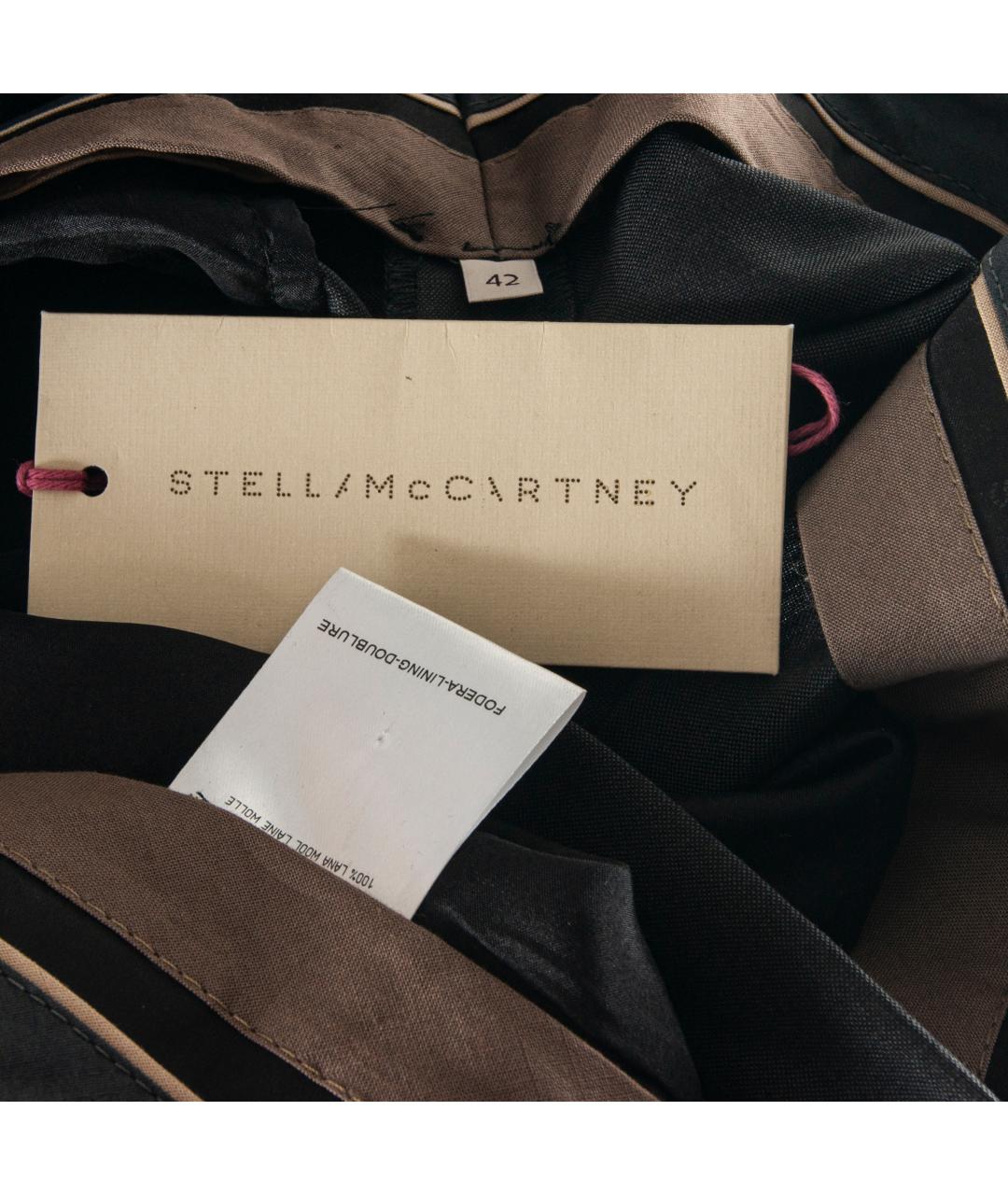 STELLA MCCARTNEY Антрацитовые шерстяные шорты, фото 5