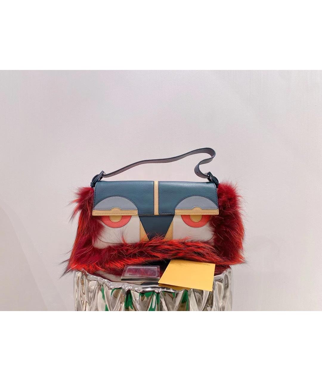 FENDI Мульти кожаная сумка через плечо, фото 10