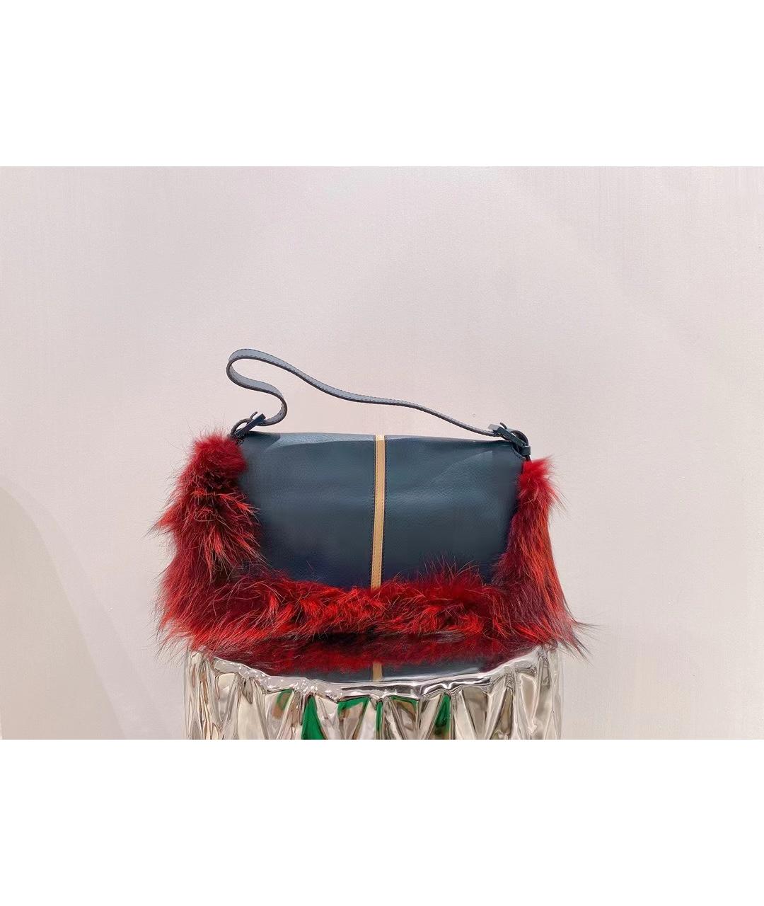 FENDI Мульти кожаная сумка через плечо, фото 5