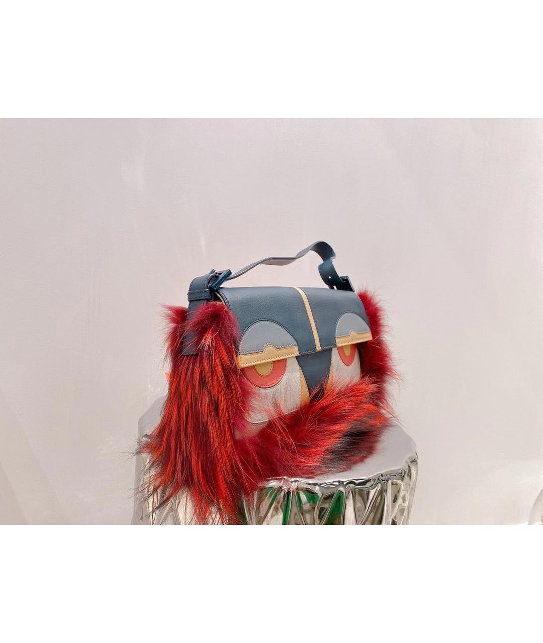 FENDI Мульти кожаная сумка через плечо, фото 7