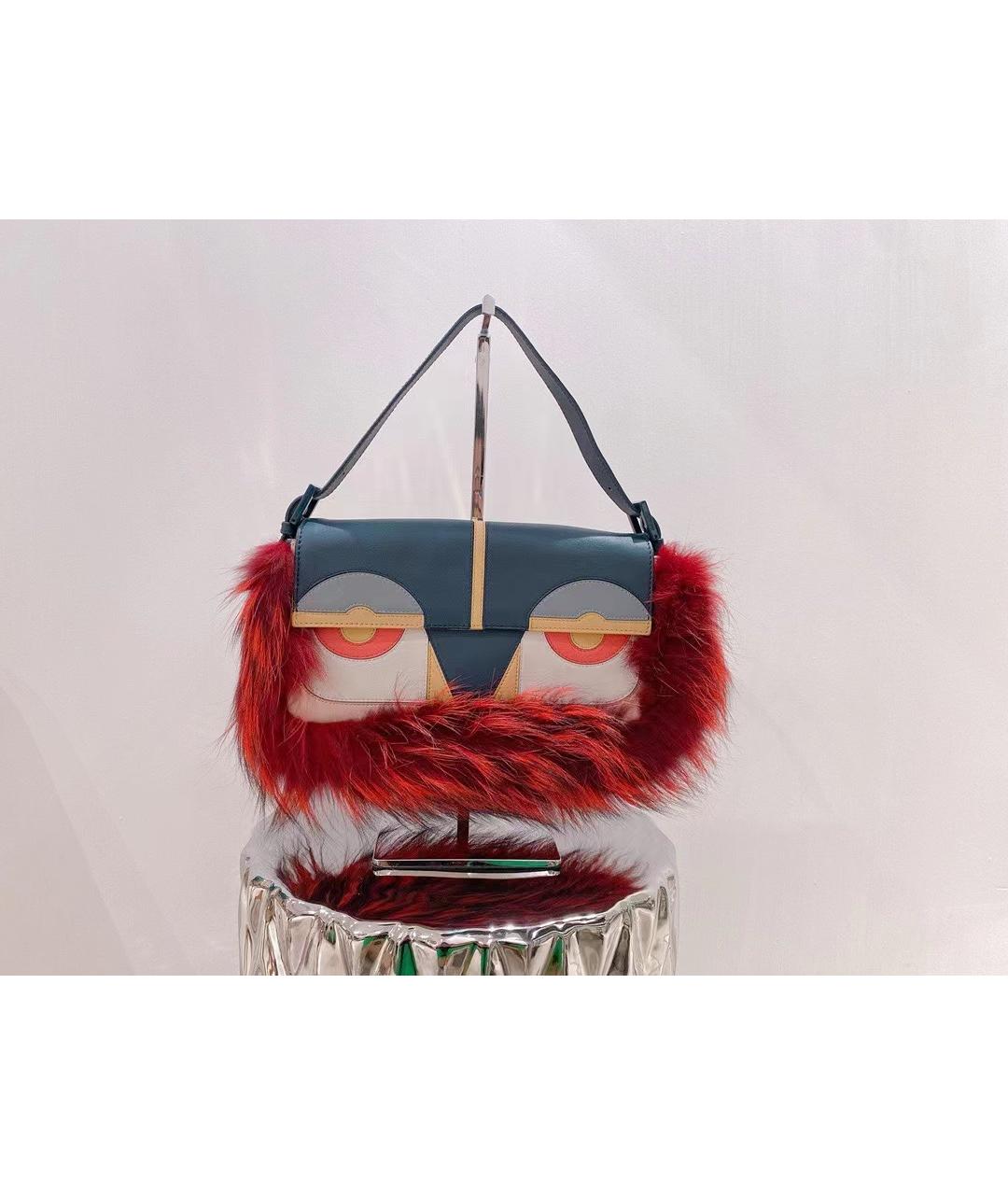 FENDI Мульти кожаная сумка через плечо, фото 8
