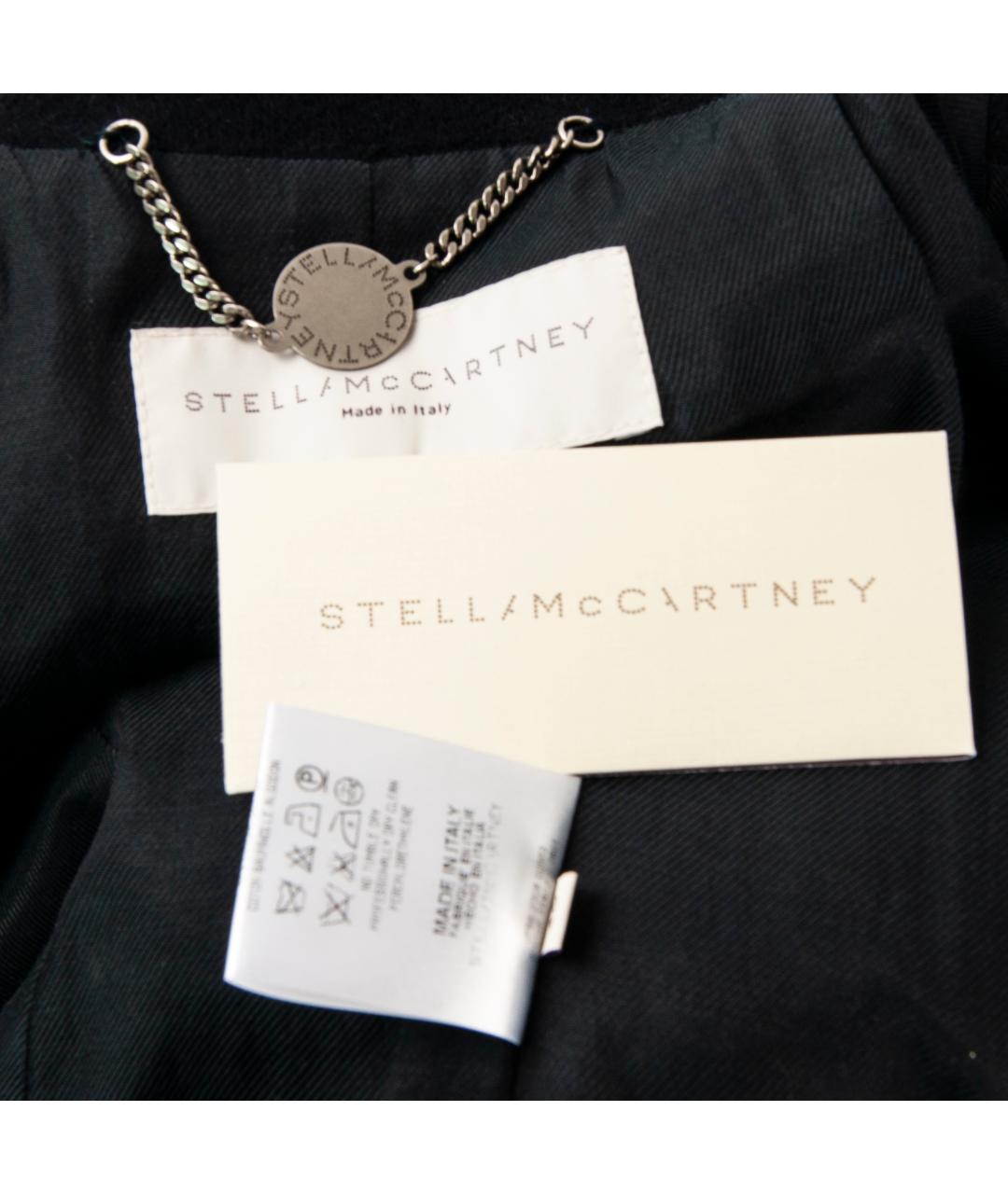 STELLA MCCARTNEY Антрацитовый кашемировый тренч/плащ, фото 3