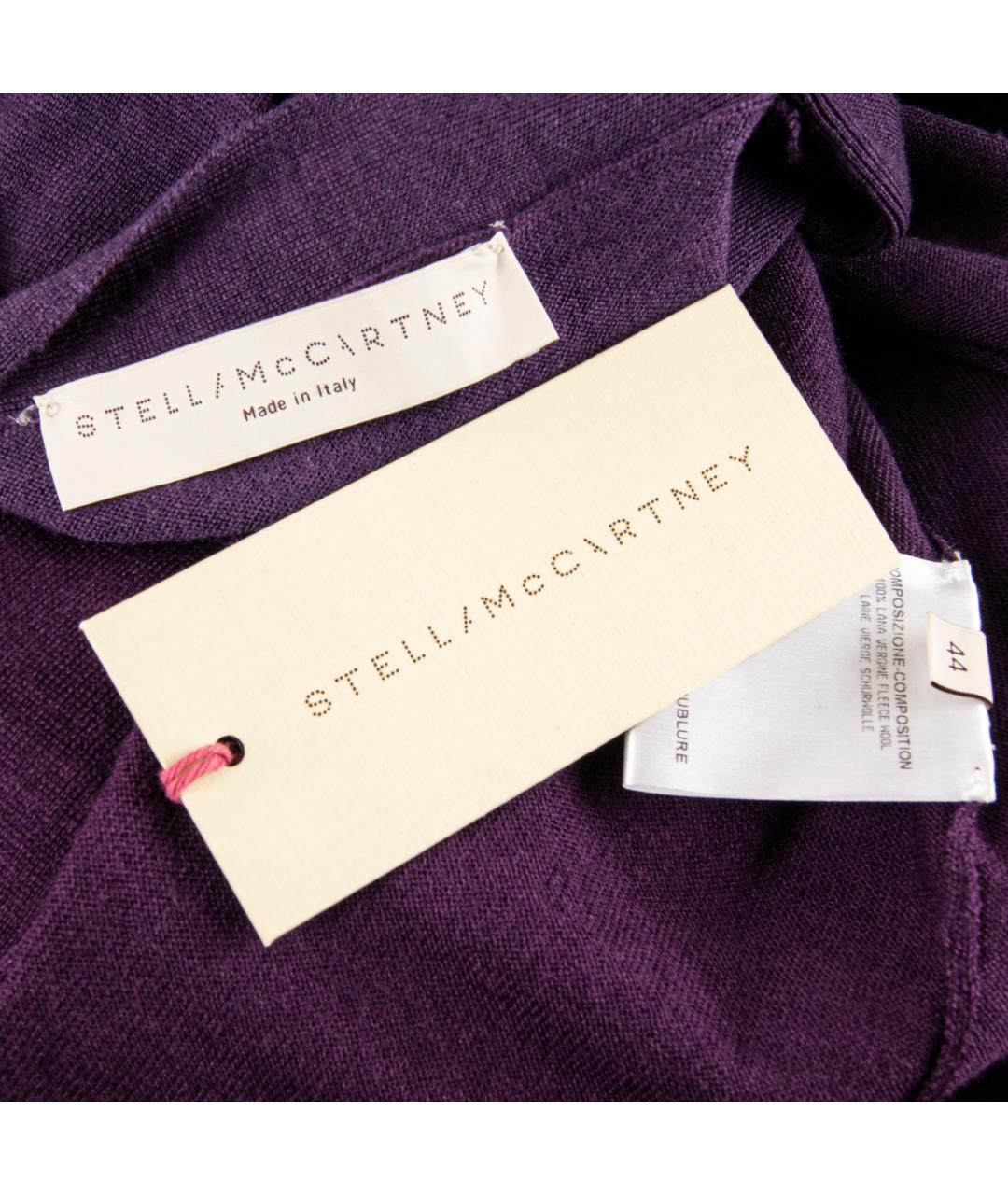 STELLA MCCARTNEY Фиолетовый шерстяной кардиган, фото 4
