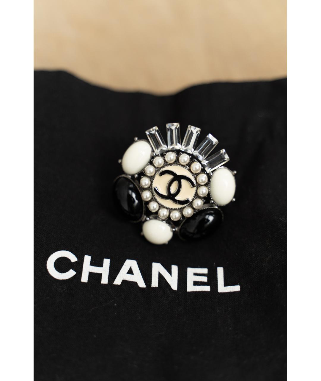 CHANEL Черное кольцо, фото 5