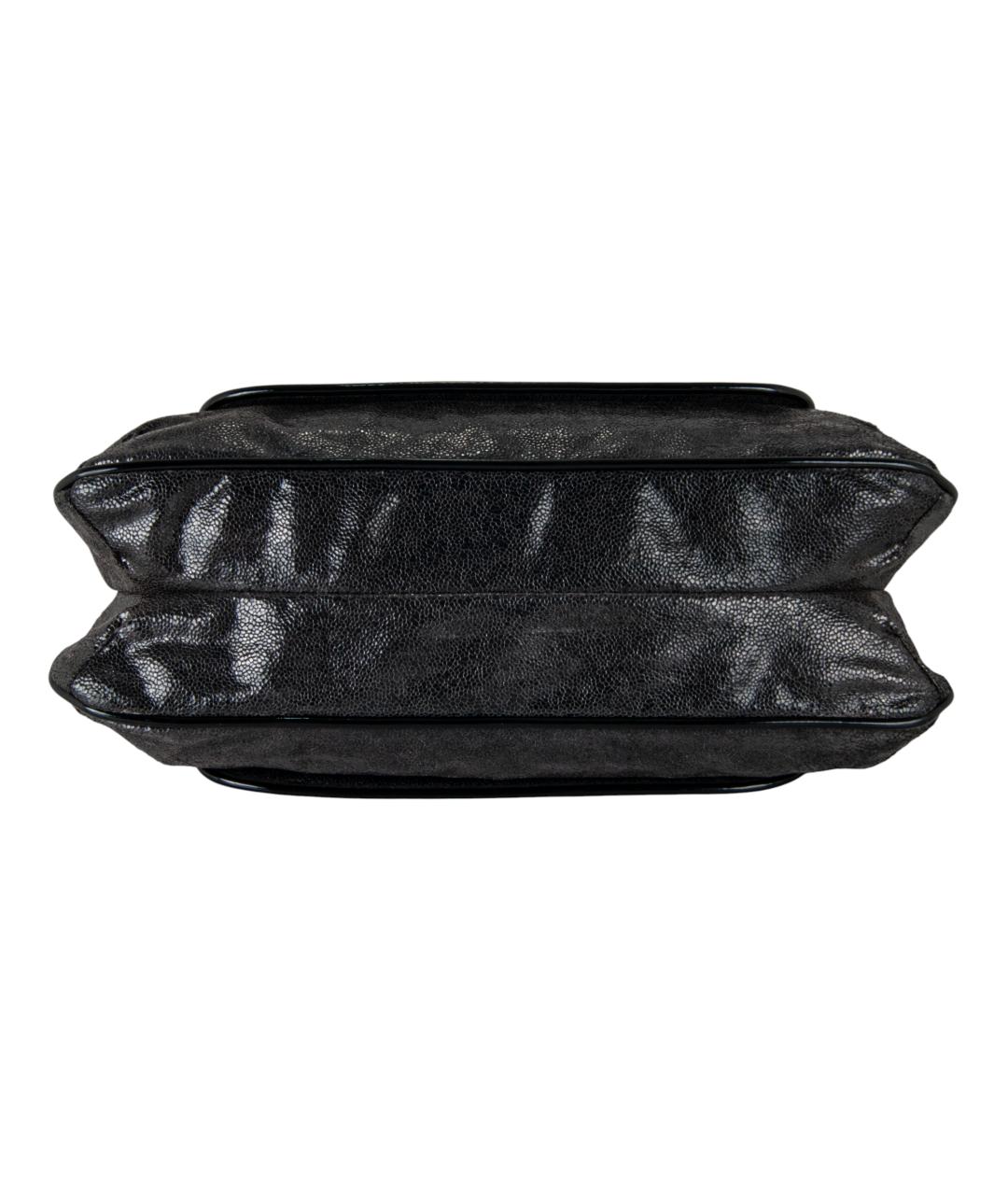 STELLA MCCARTNEY Черная сумка с короткими ручками из искусственной кожи, фото 4