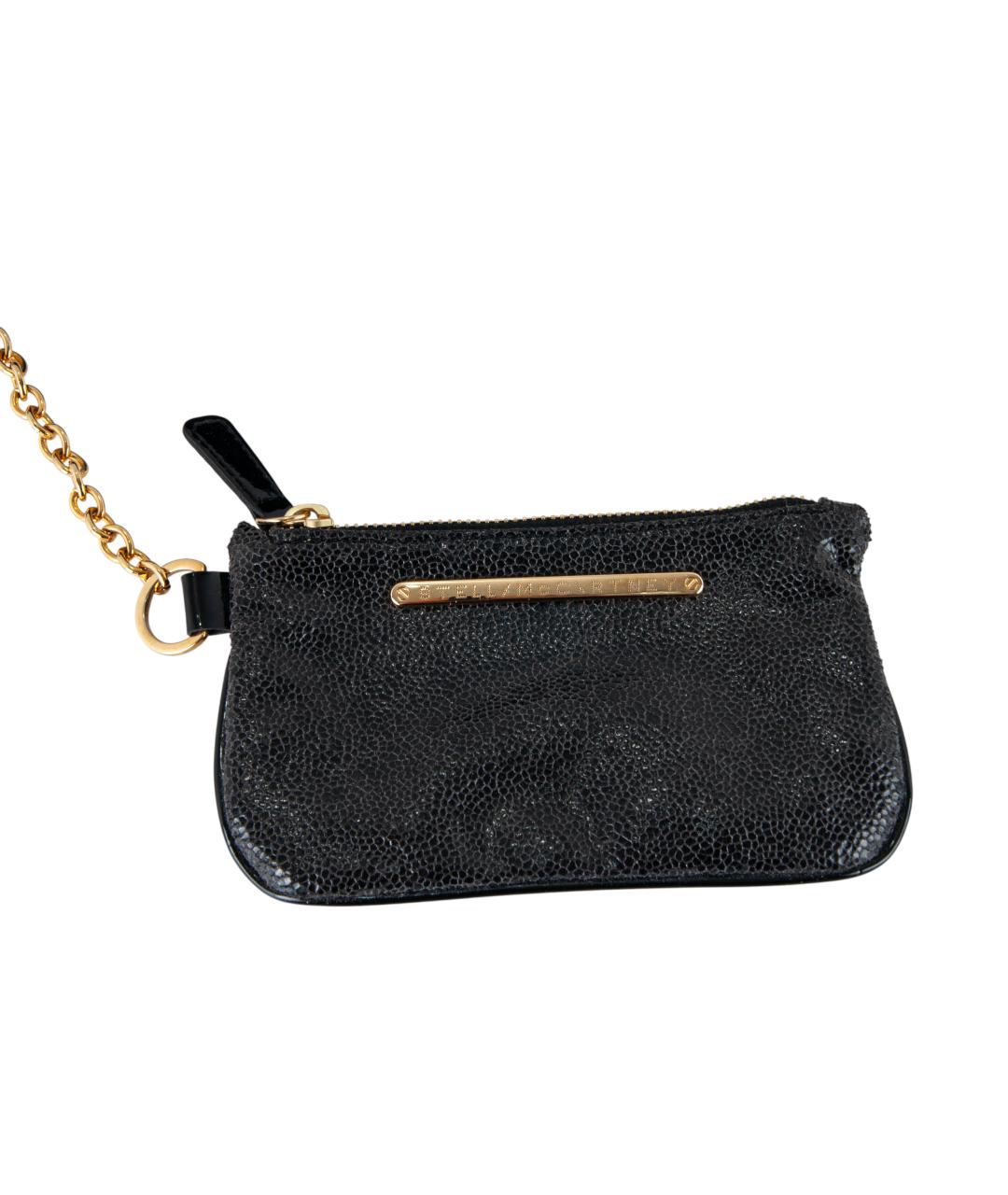 STELLA MCCARTNEY Черная сумка с короткими ручками из искусственной кожи, фото 8
