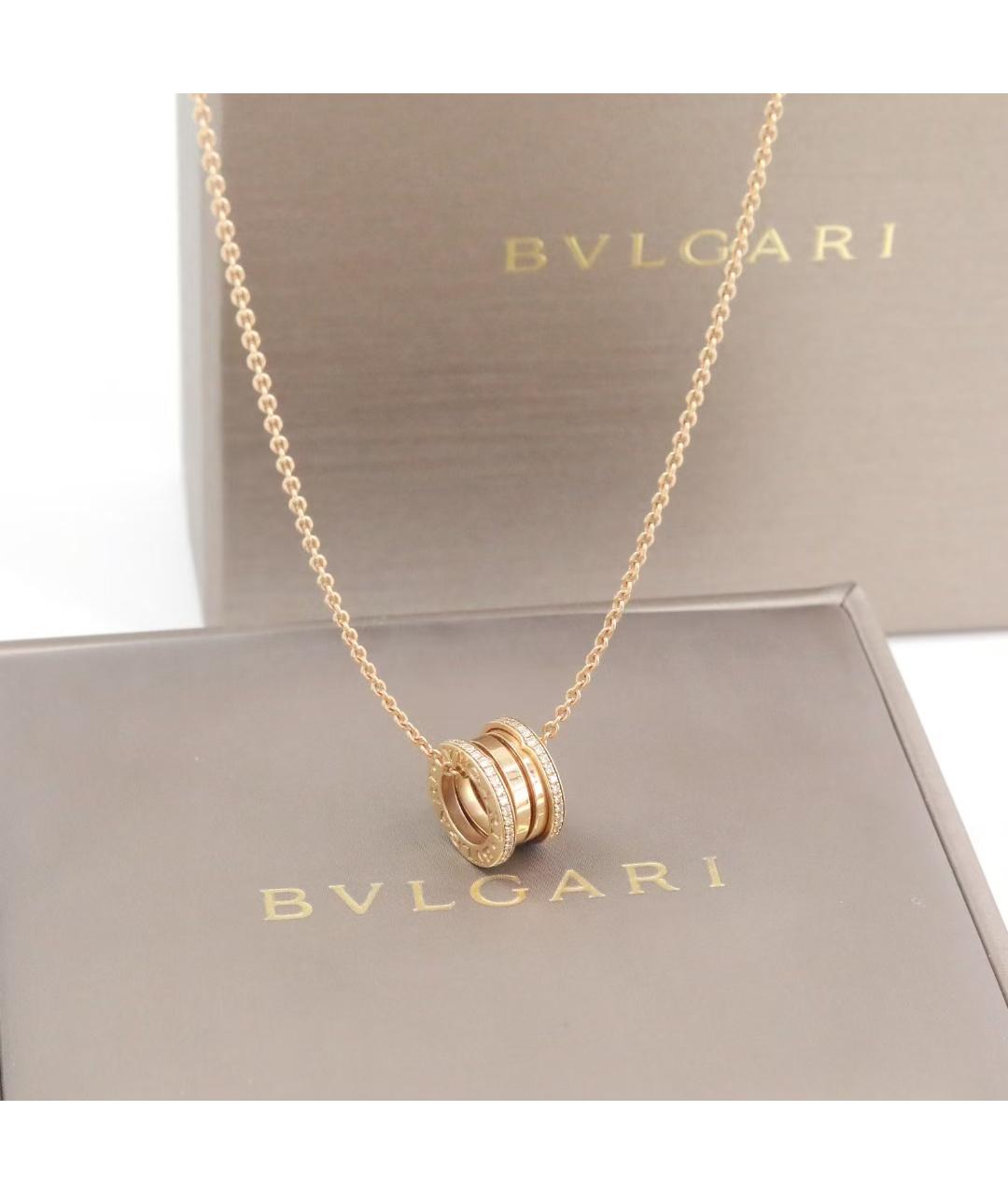 BVLGARI Колье из розового золота, фото 7