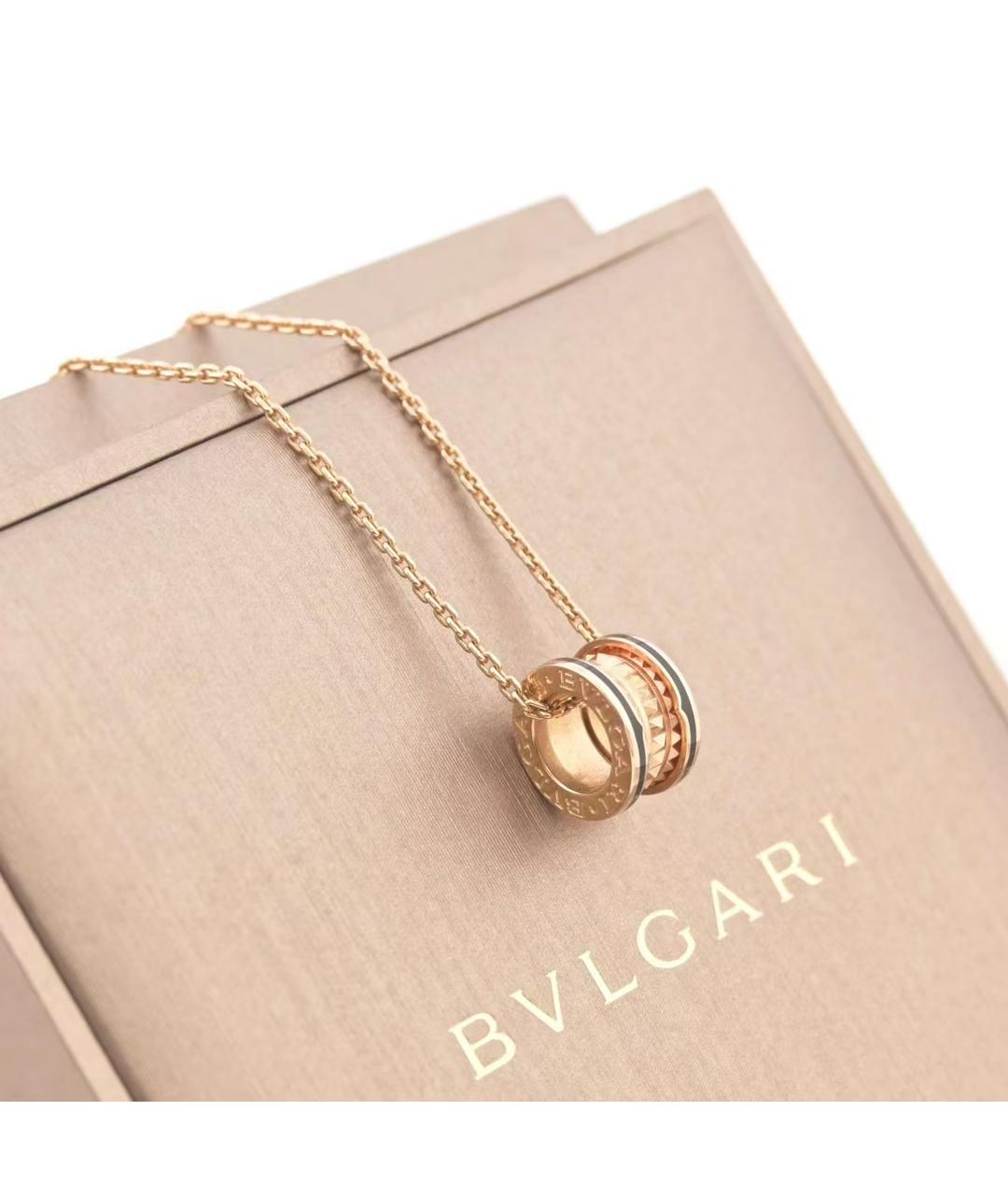 BVLGARI Колье из розового золота, фото 3