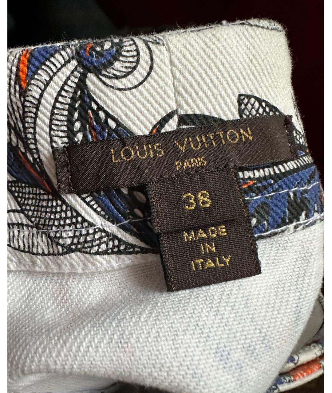 LOUIS VUITTON Деним юбка мини, фото 4