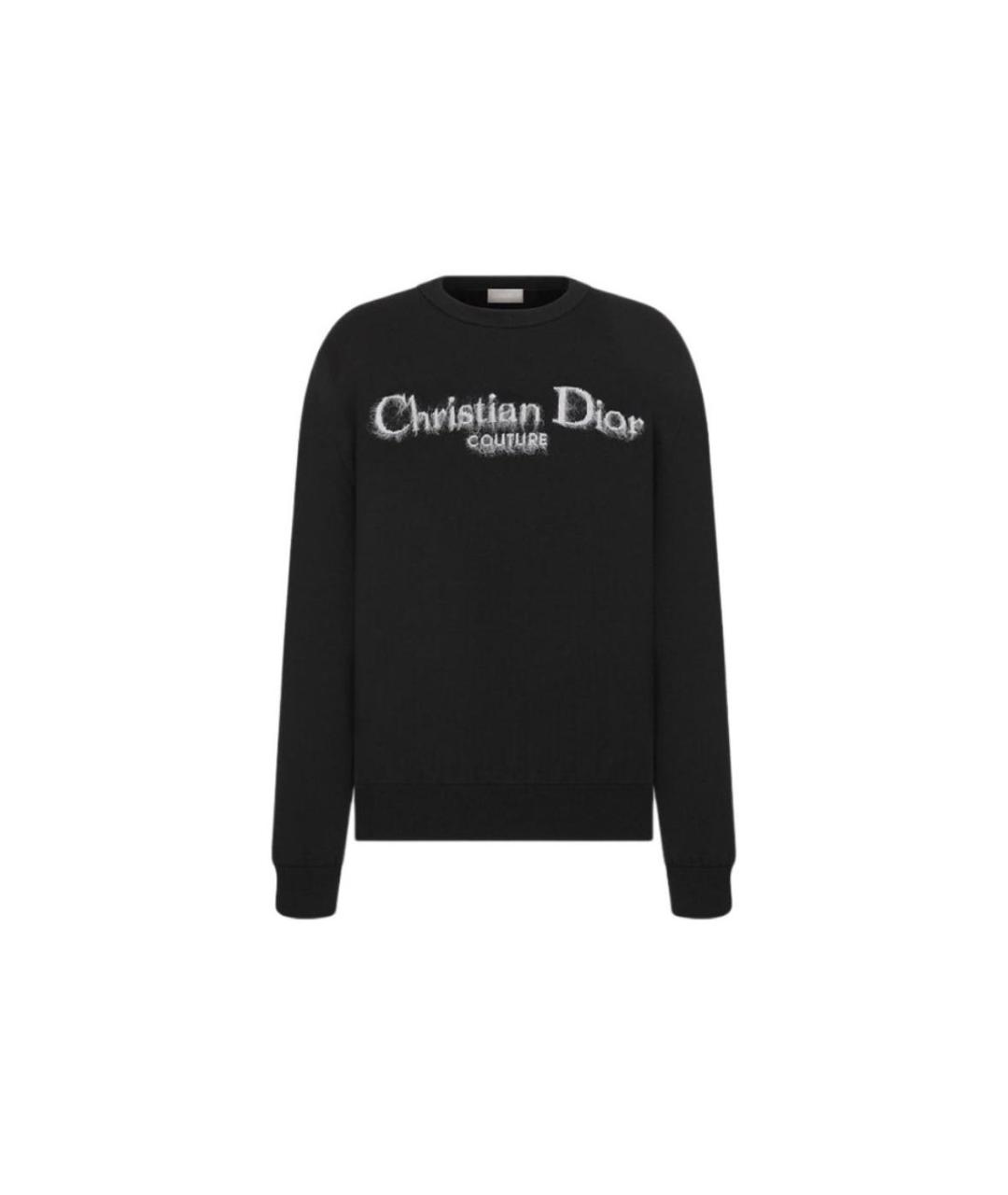 CHRISTIAN DIOR Черный джемпер / свитер, фото 1