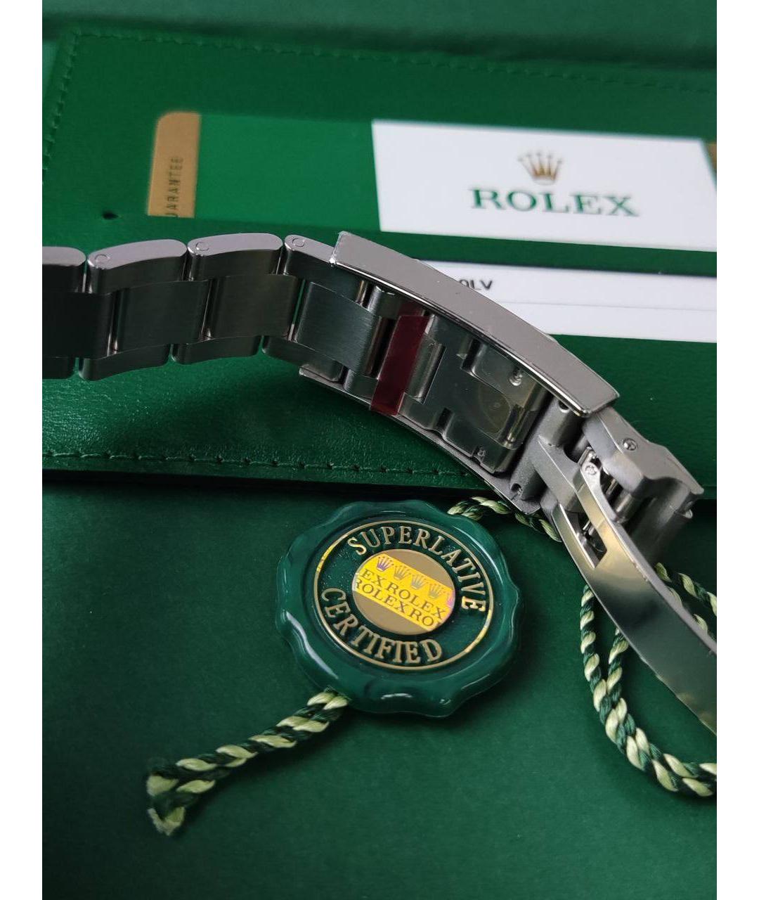 ROLEX Зеленые часы, фото 6