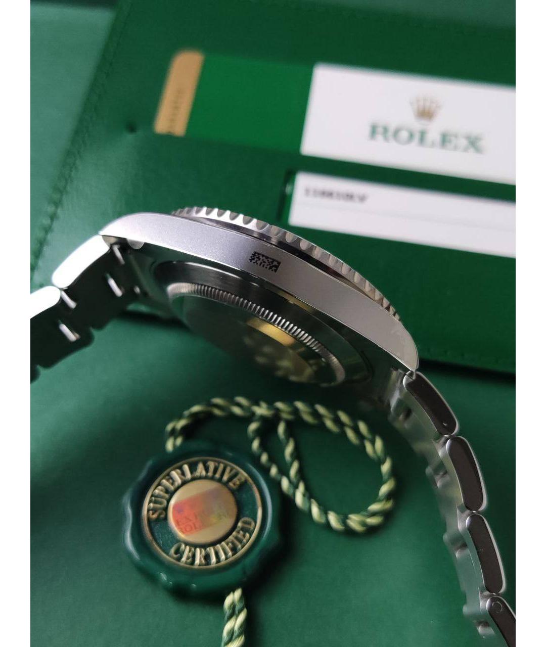 ROLEX Зеленые часы, фото 4