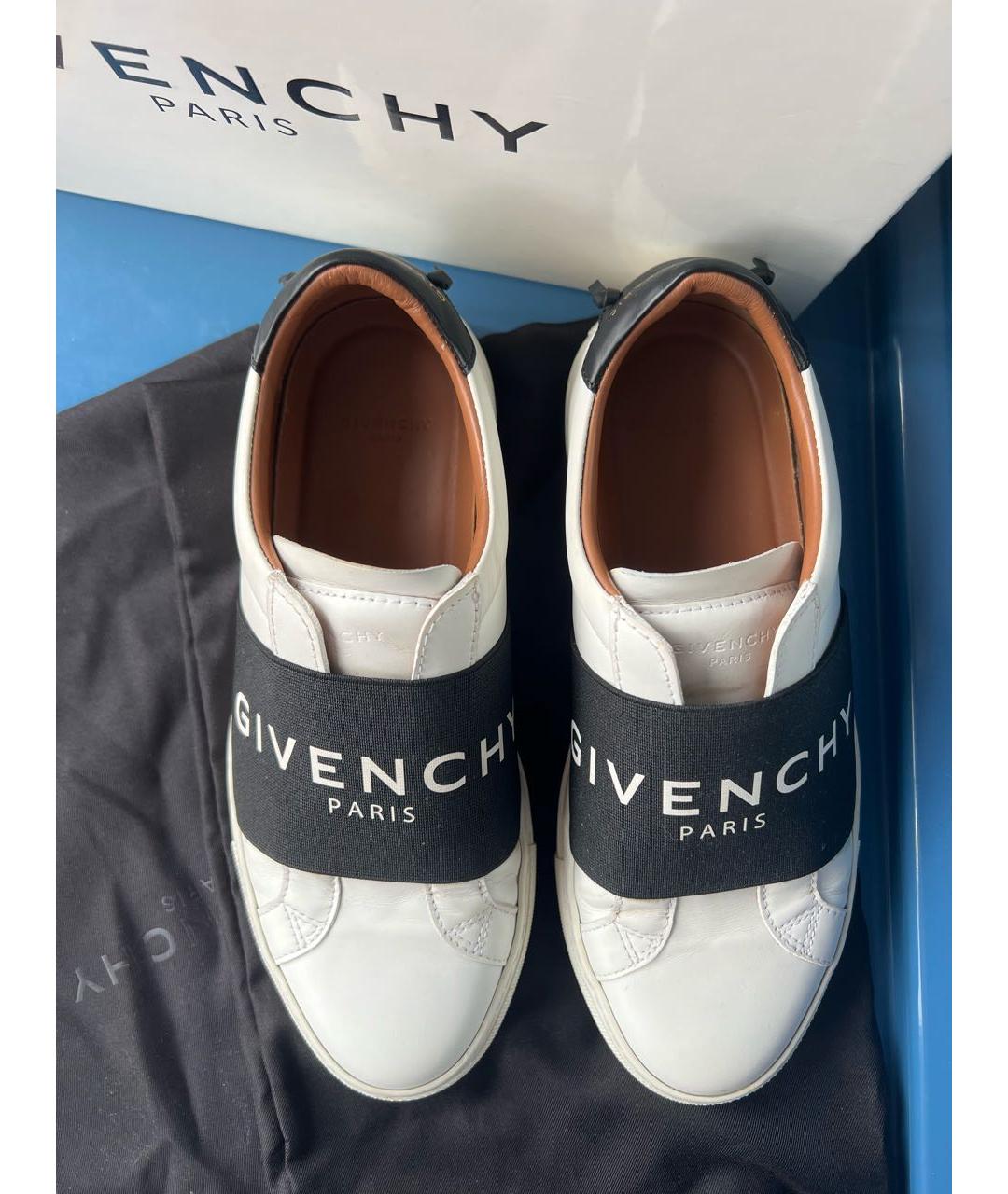 GIVENCHY Белые кожаные лоферы, фото 3