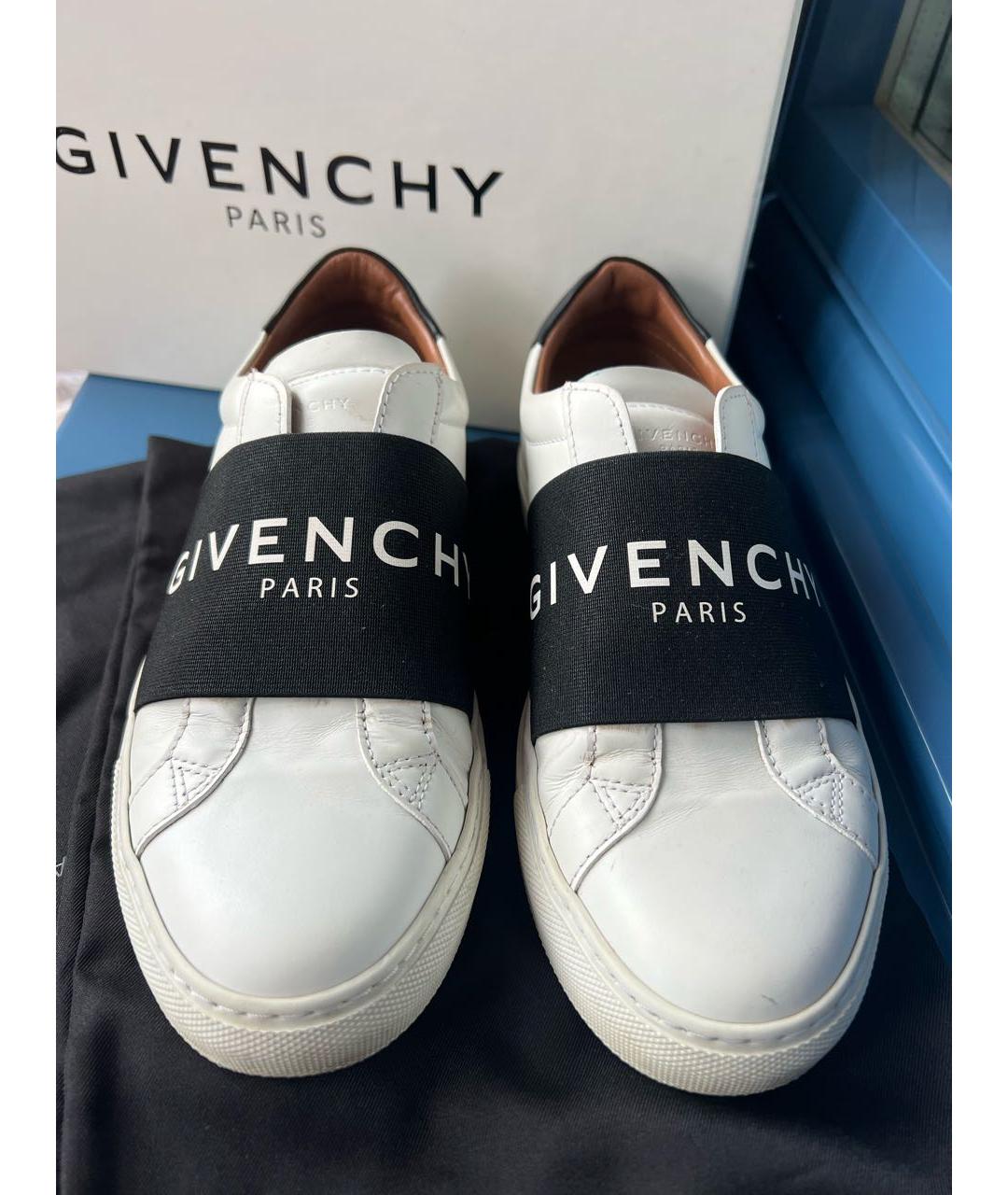 GIVENCHY Белые кожаные лоферы, фото 2