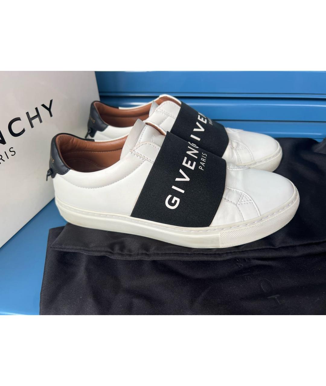 GIVENCHY Белые кожаные лоферы, фото 5