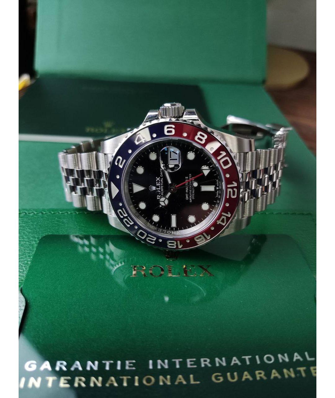 ROLEX Серебряные часы, фото 6