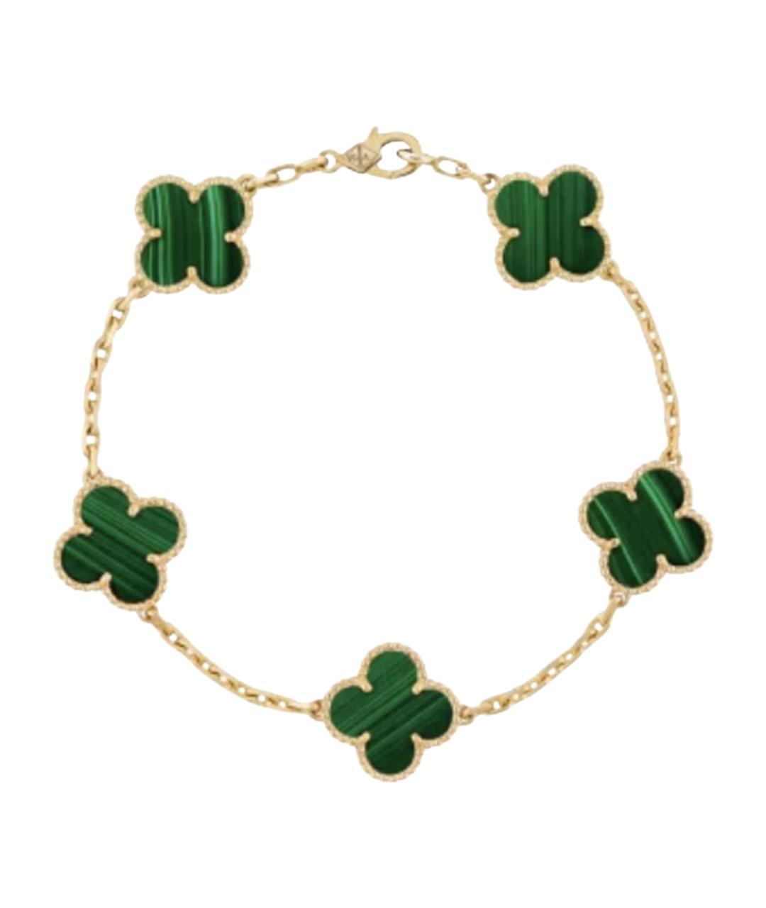 VAN CLEEF & ARPELS Белый браслет из желтого золота, фото 1