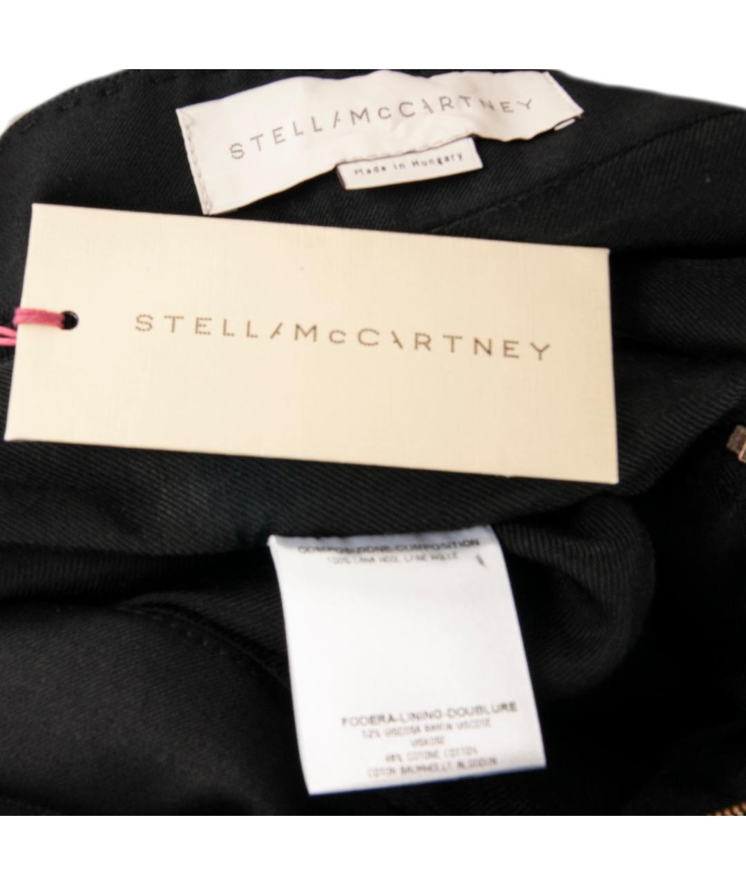 STELLA MCCARTNEY Черный шерстяной сарафан, фото 4