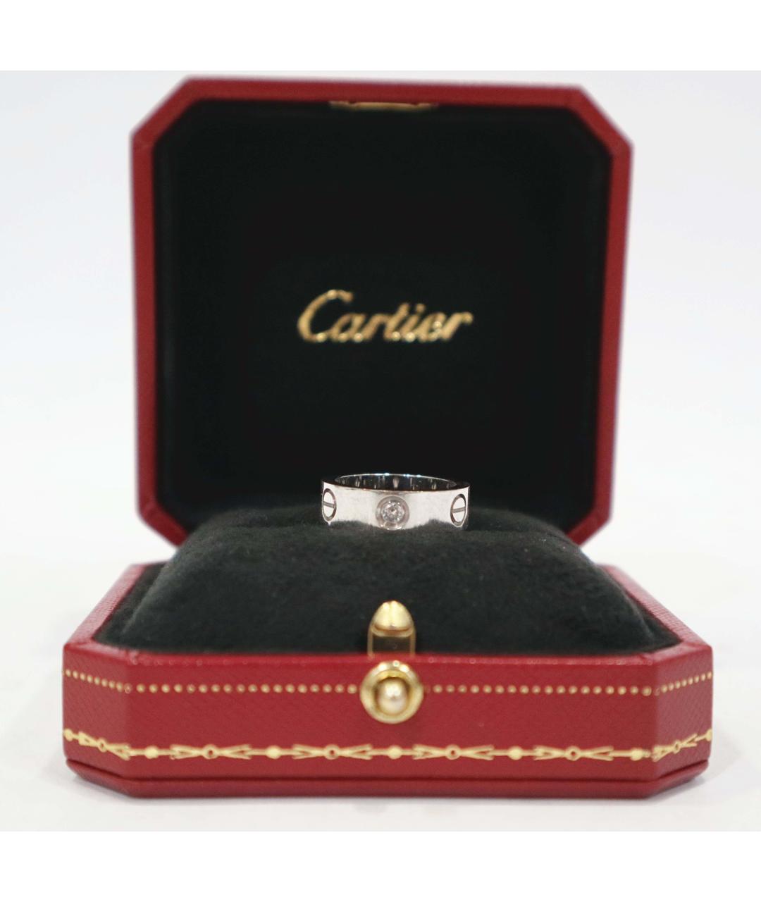 CARTIER Серебряное кольцо из белого золота, фото 2