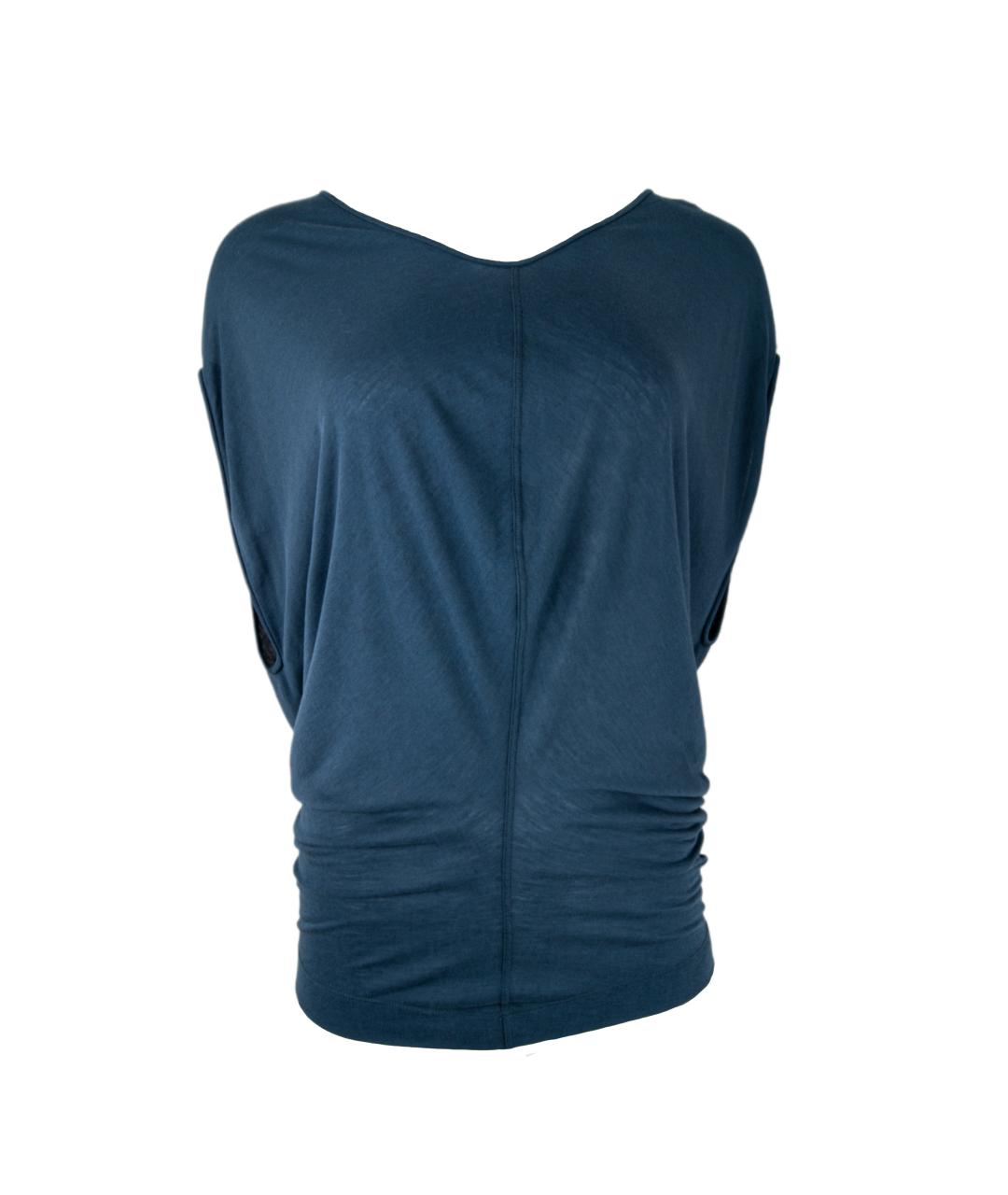 STELLA MCCARTNEY Синяя вискозная блузы, фото 1