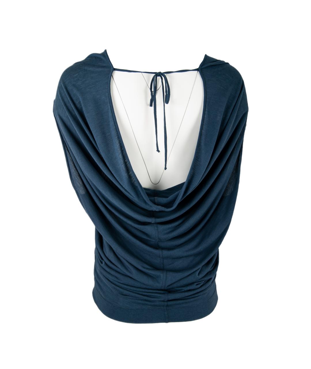 STELLA MCCARTNEY Синяя вискозная блузы, фото 3