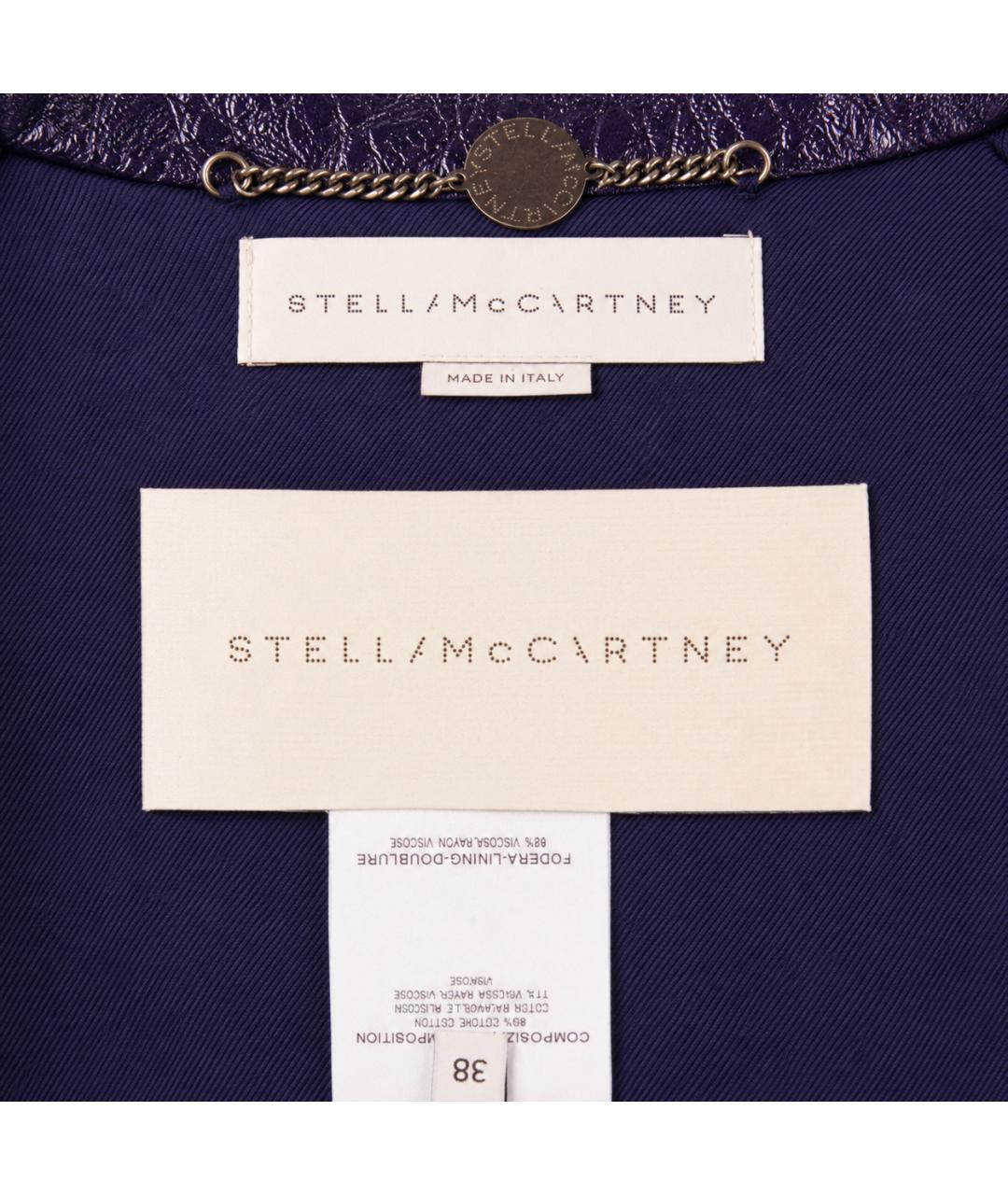 STELLA MCCARTNEY Фиолетовая хлопковая куртка, фото 6