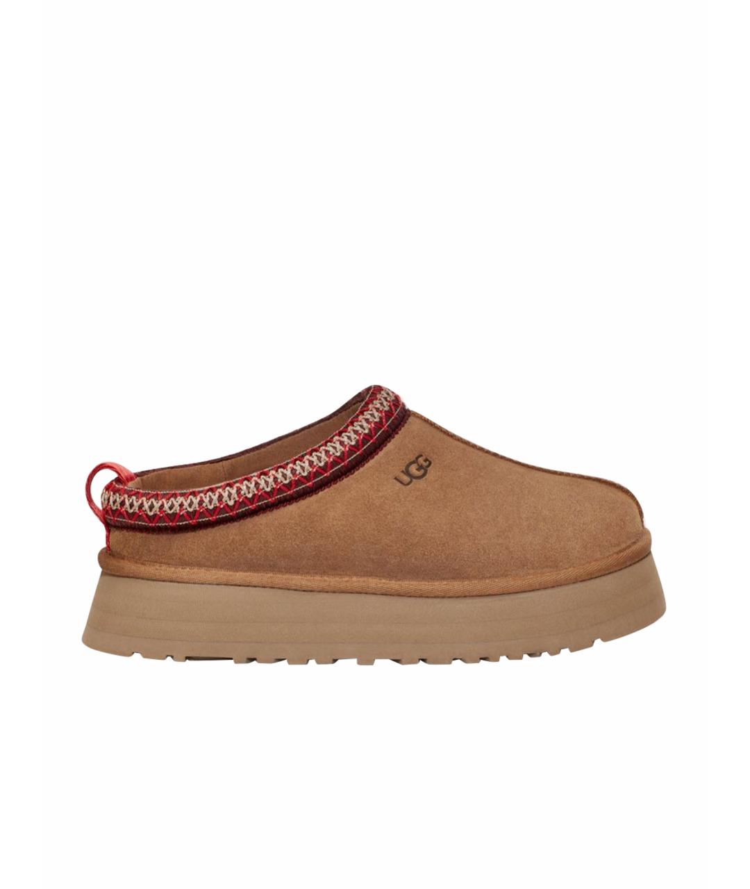 UGG AUSTRALIA Коричневые замшевые мюли, фото 1